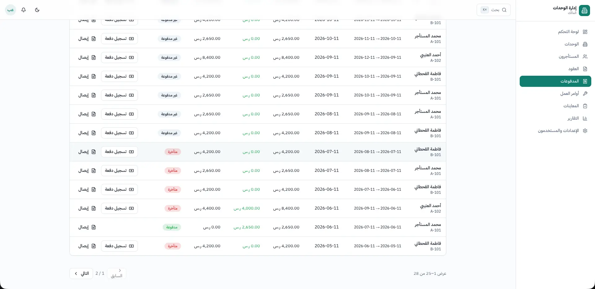 نظام إدارة العقارات والوحدات السكنية (PRMS) — 3